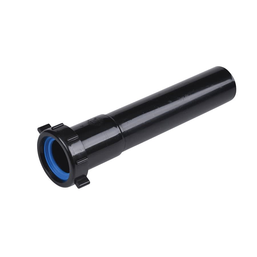 Tubular Extension, 1-1/2 in, Slip Joint, Black