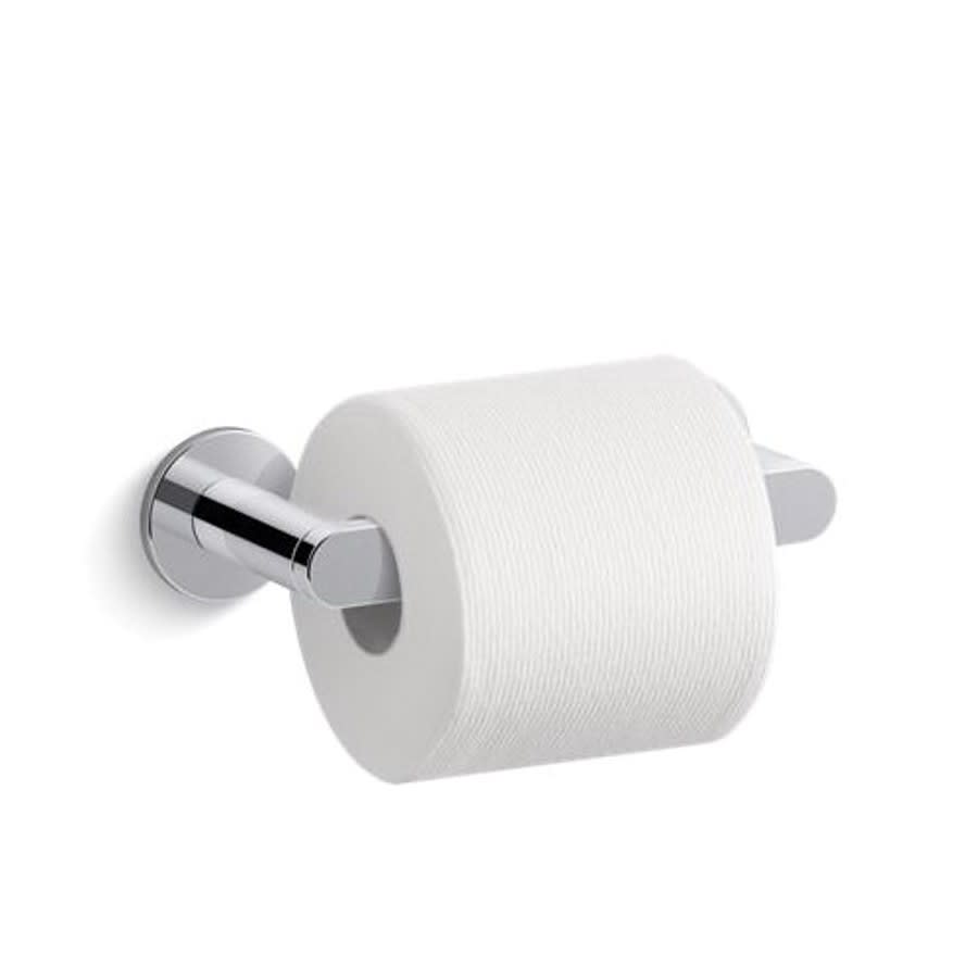 Composed® Toilet Paper Holder, Wall Mount, Polished Chrome