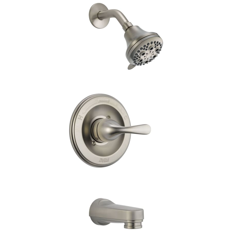 Classic Monitor 13 Series Single Function Pressure Balanced Tub and Shower with Pull Down Spout Less Rough-In Valve - Limited Lifetime Warranty