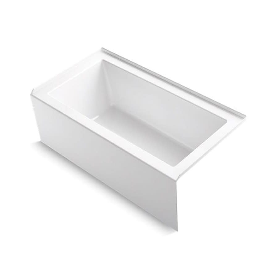 Underscore® Alcove Tub, ADA, 60 x 32 x 19 in, Right Hand Drain, White