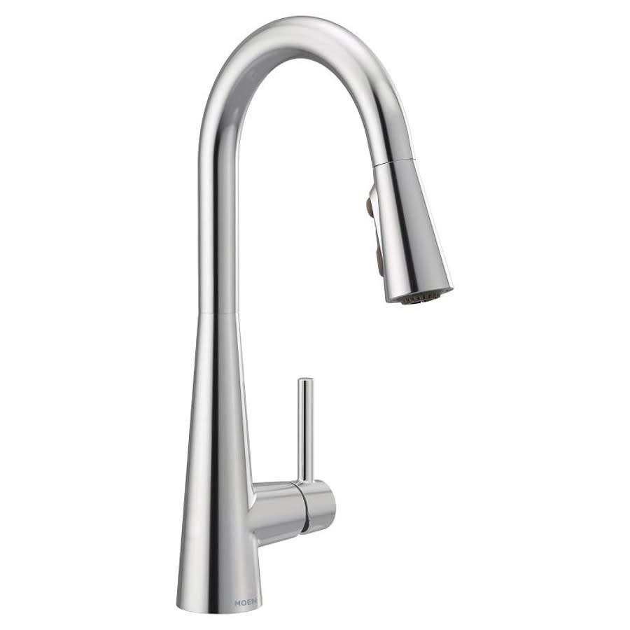 Sleek™ Kitchen Faucet, Deck Mount, ADA, 1 Lever Handle, 1 or 3-Hole, Polished Chrome