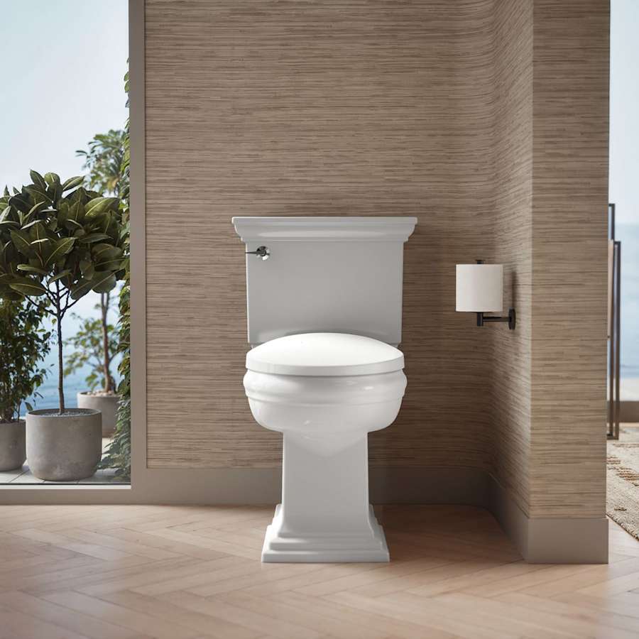 PureWarmth Elongated Toilet Seat and Lid with Soft Close, Quick Release, and Night Light