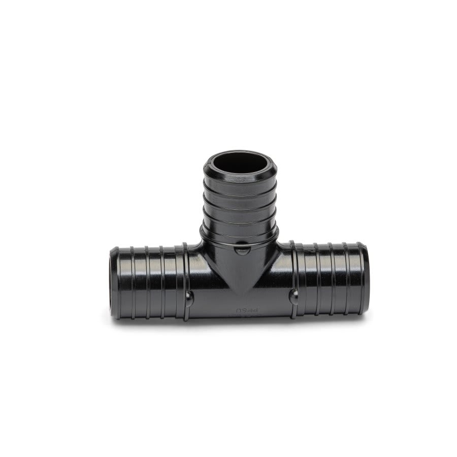 QickSert CR® Tee, 1 in, Crimp PEX, Poly