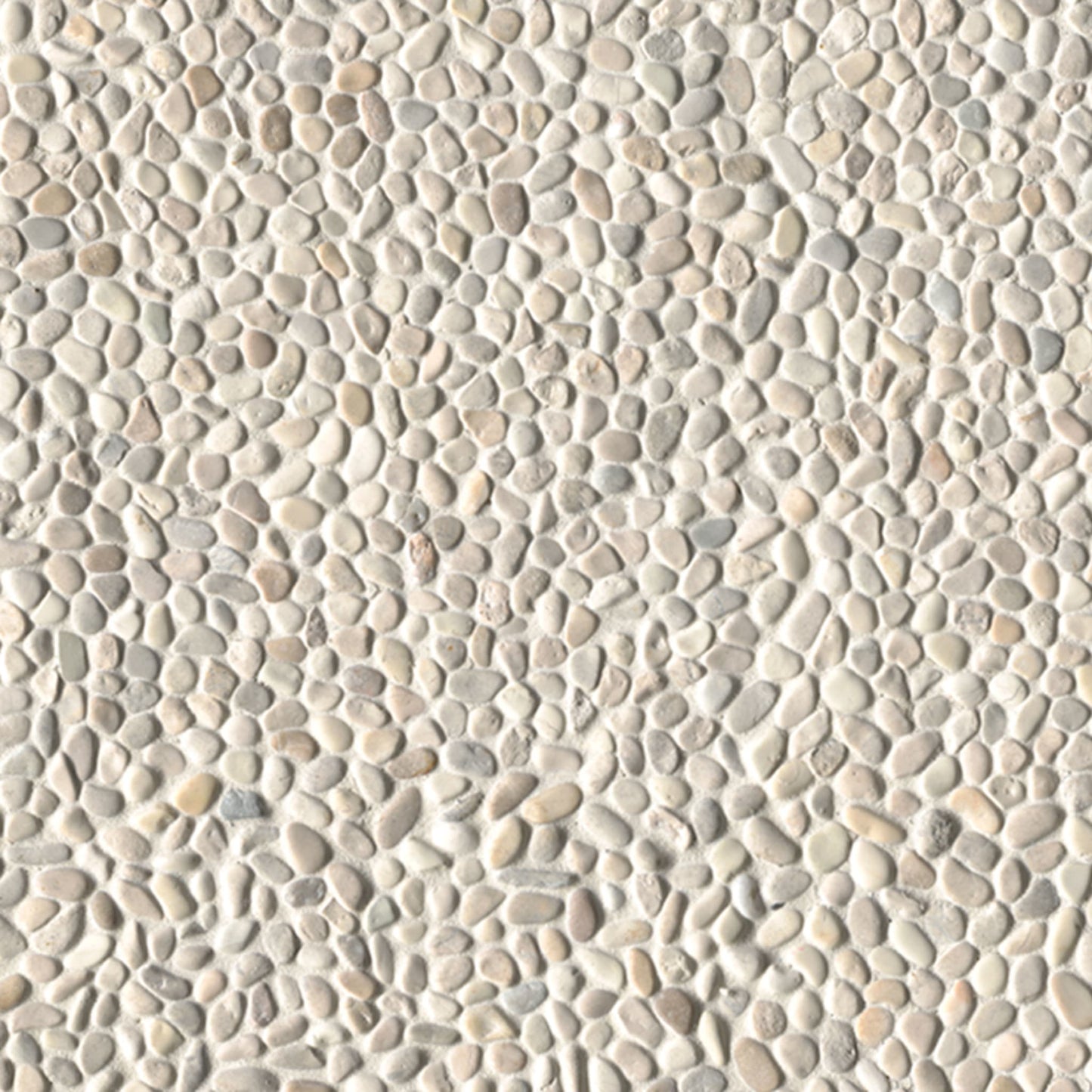 Ivory White Mini Pebble