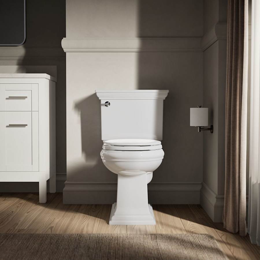 Ridgewood Round Closed-Front Toilet Seat