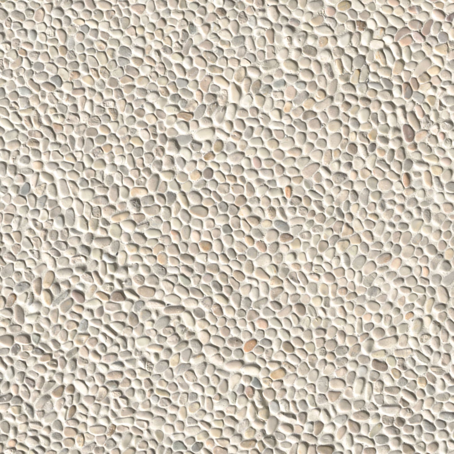 Ivory White Mini Pebble