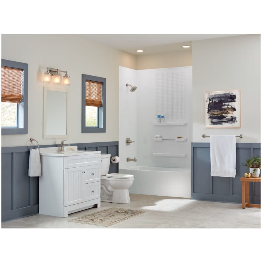Ashlyn 1.2 GPM Single Hole Bathroom Faucet with Push Pop-Up Drain Assembly