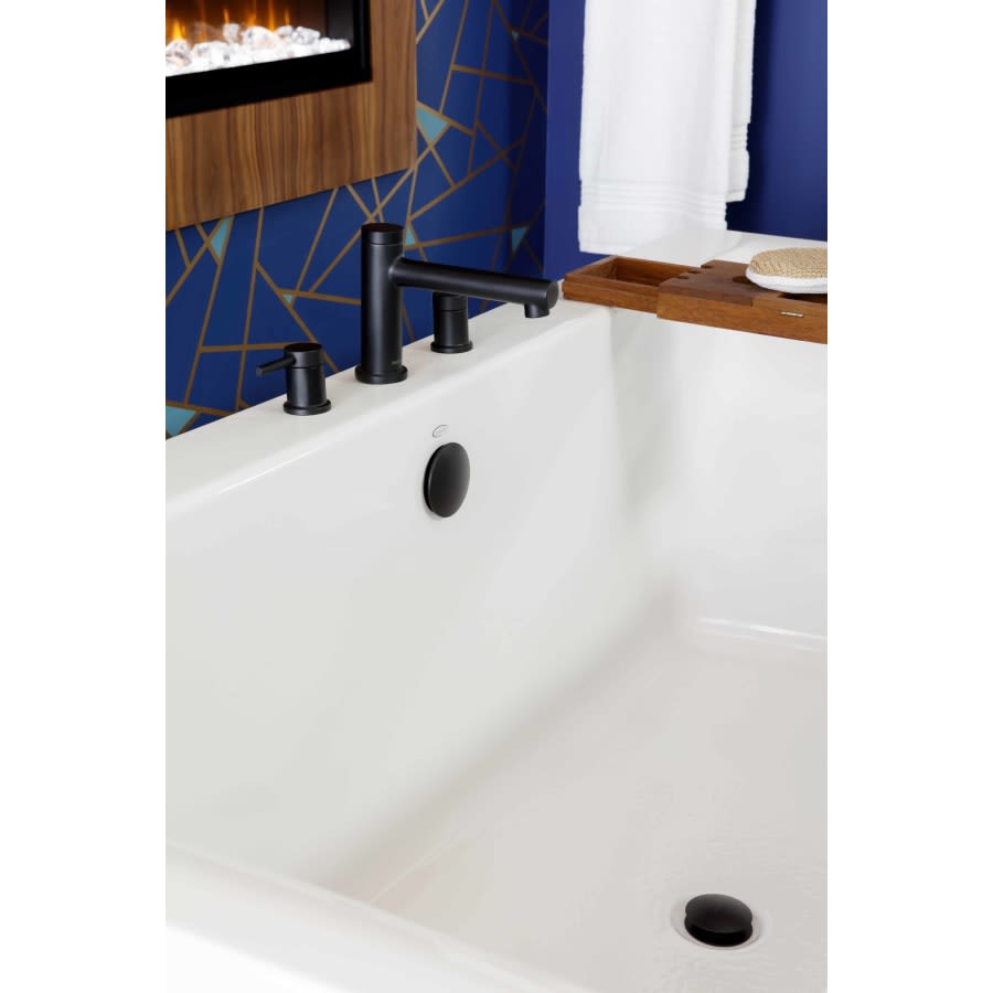 Deck Mounted Roman Tub Filler Trim from the Align Collection (Less Valve)