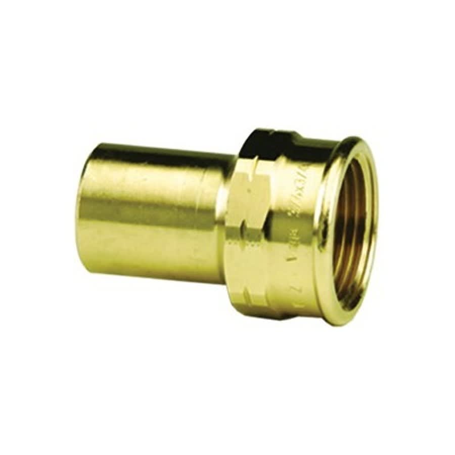 Female Adapter, 3/4 x 1/2 in, Fitting x FNPT, Copper