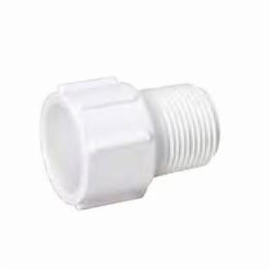 Male Adapter, 1-1/4 in, Socket x MNPT, SCH 40/STD, PVC
