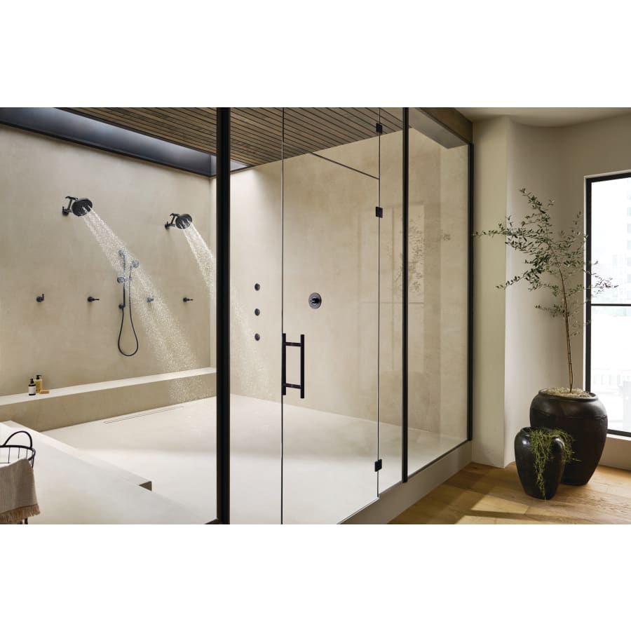 Litze 1.75 GPM Multi Function Hand Shower with Slide Bar and Integrated Wall Elbow