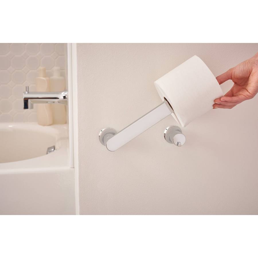 Genta LX Wall Mounted Pivoting Toilet Paper Holder