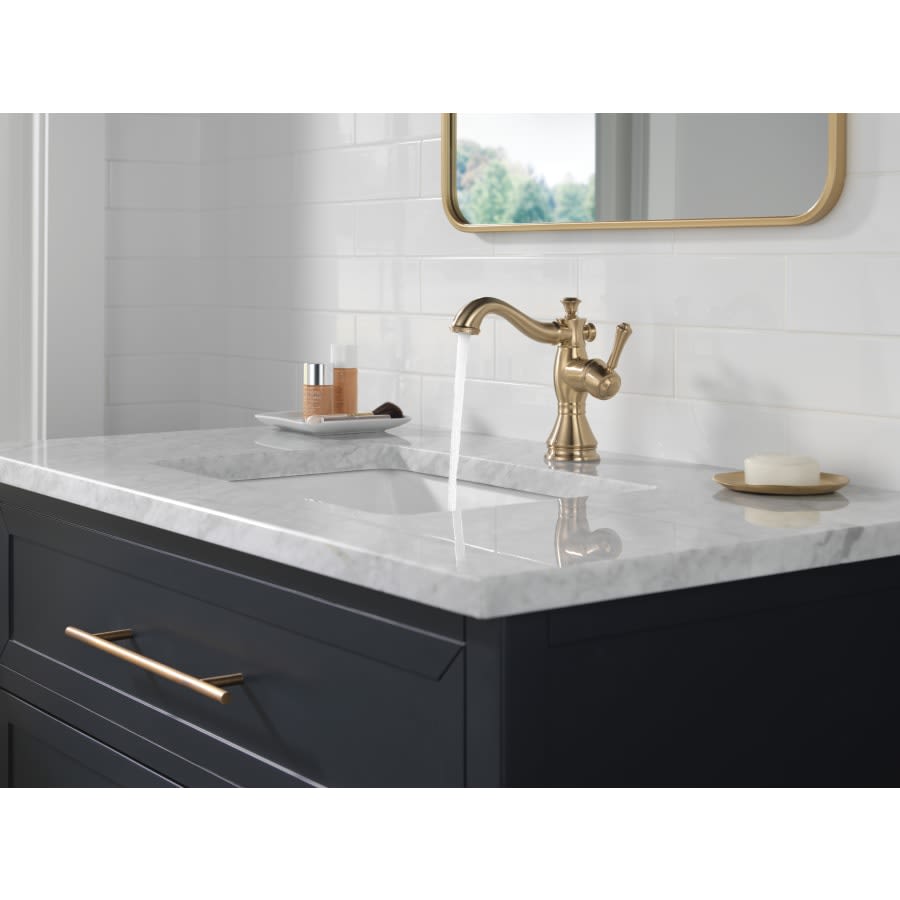 Cassidy Single Hole Bathroom Faucet with Pop-Up Drain Assembly - Includes Lifetime Warranty