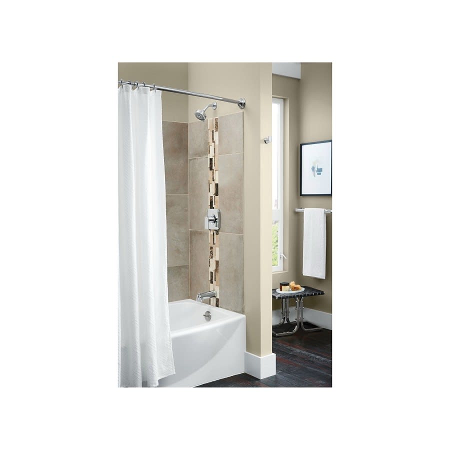 Genta™ Pressure Balanced Tub & Shower Trim, ADA, Polished Chrome