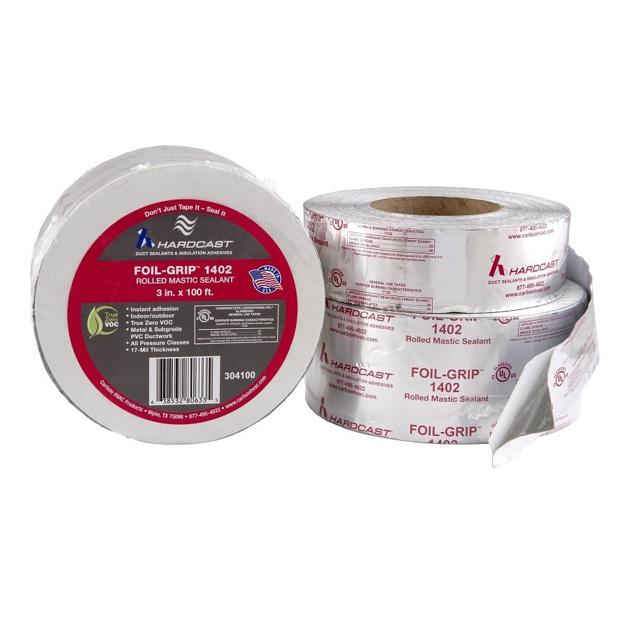 Foil Tape, 3 in W, 100 ft L