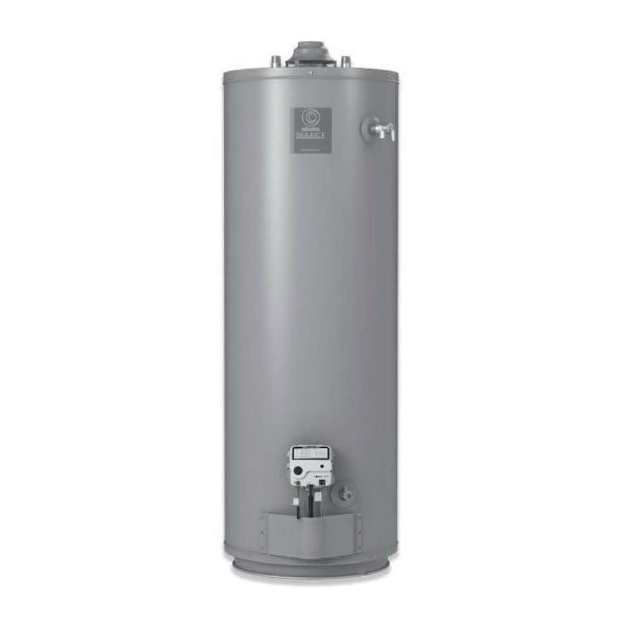 Atmospheric Tall Residential Water Heater, 50 gal, Natural Gas, 40 Kbtu/hr, 0.62 Energy Factor