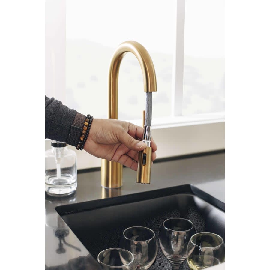 Align 1.5 GPM Single Hole Pull Down Bar Faucet with Reflex and Duralast Technology