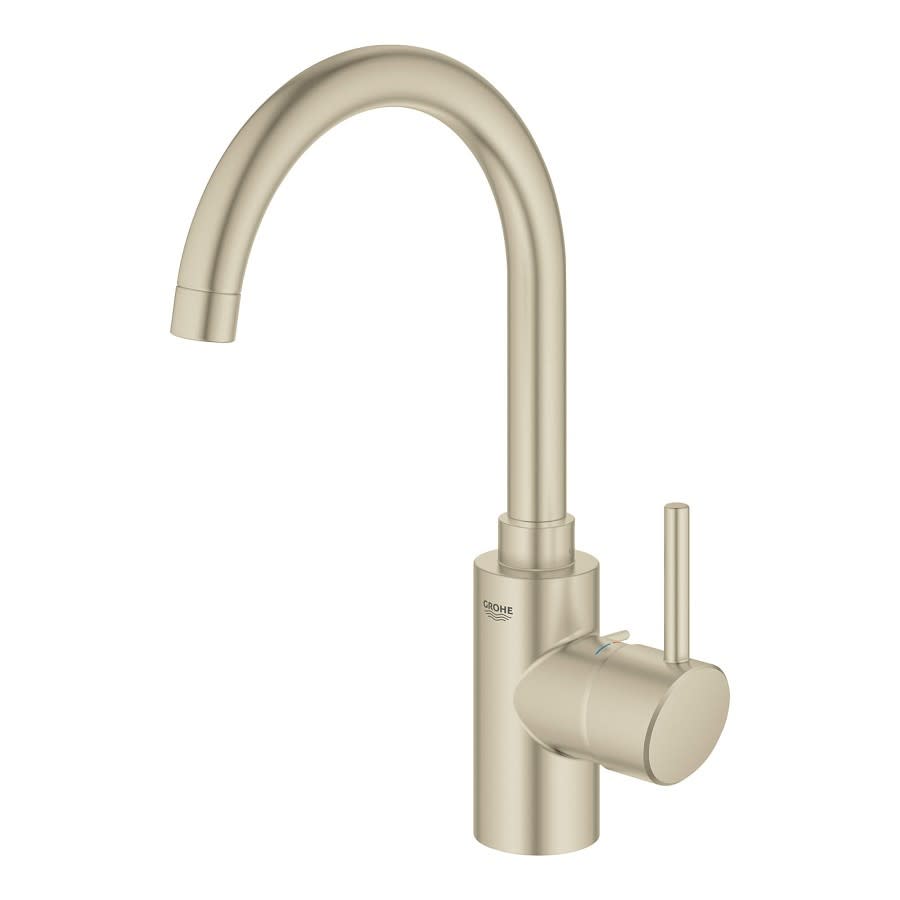Concetto™ Single Hole Lavatory Faucet, 1 Handle, 1-Hole, 1.2 gpm, Brushed Nickel