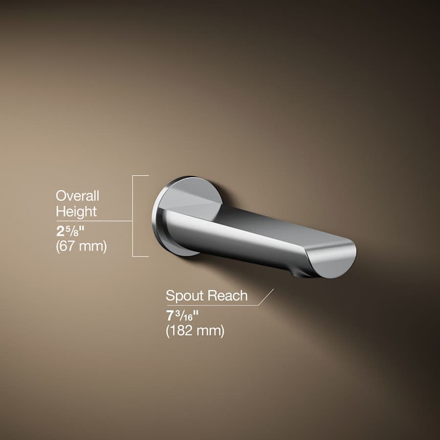 Avid 7-3/16" Tub Spout