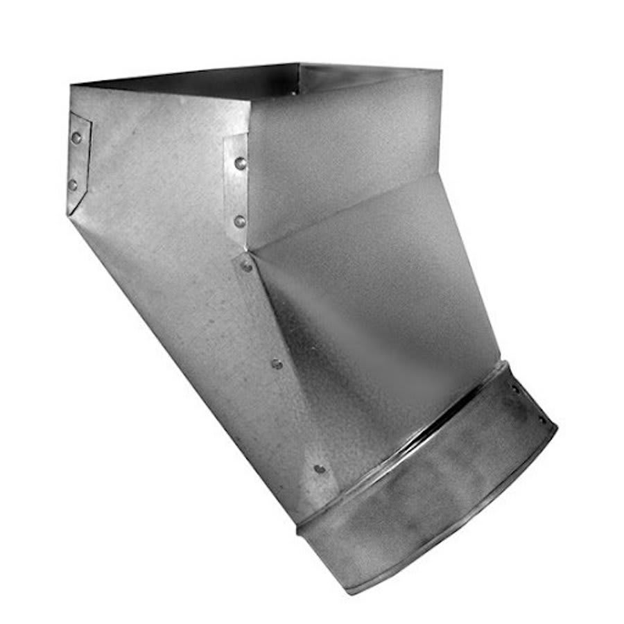 45 Degree Angle Register Boot, 26R, 4X10X5 with G Sealed 45* 4 Piece Flange