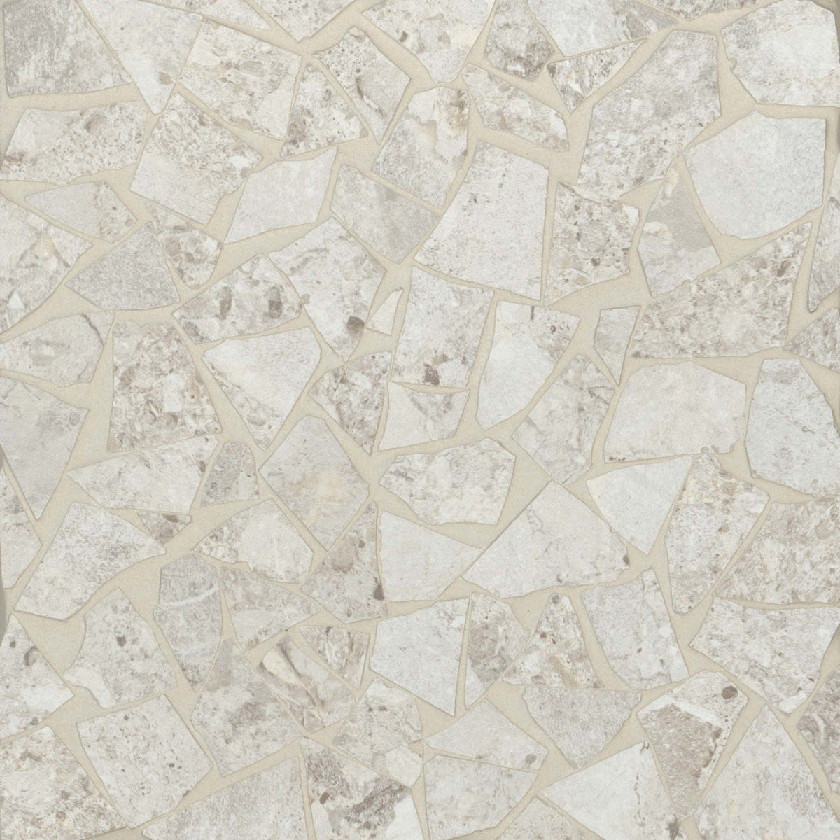 Frammenta Floor and Wall Palladiana Mosaic in Beige
