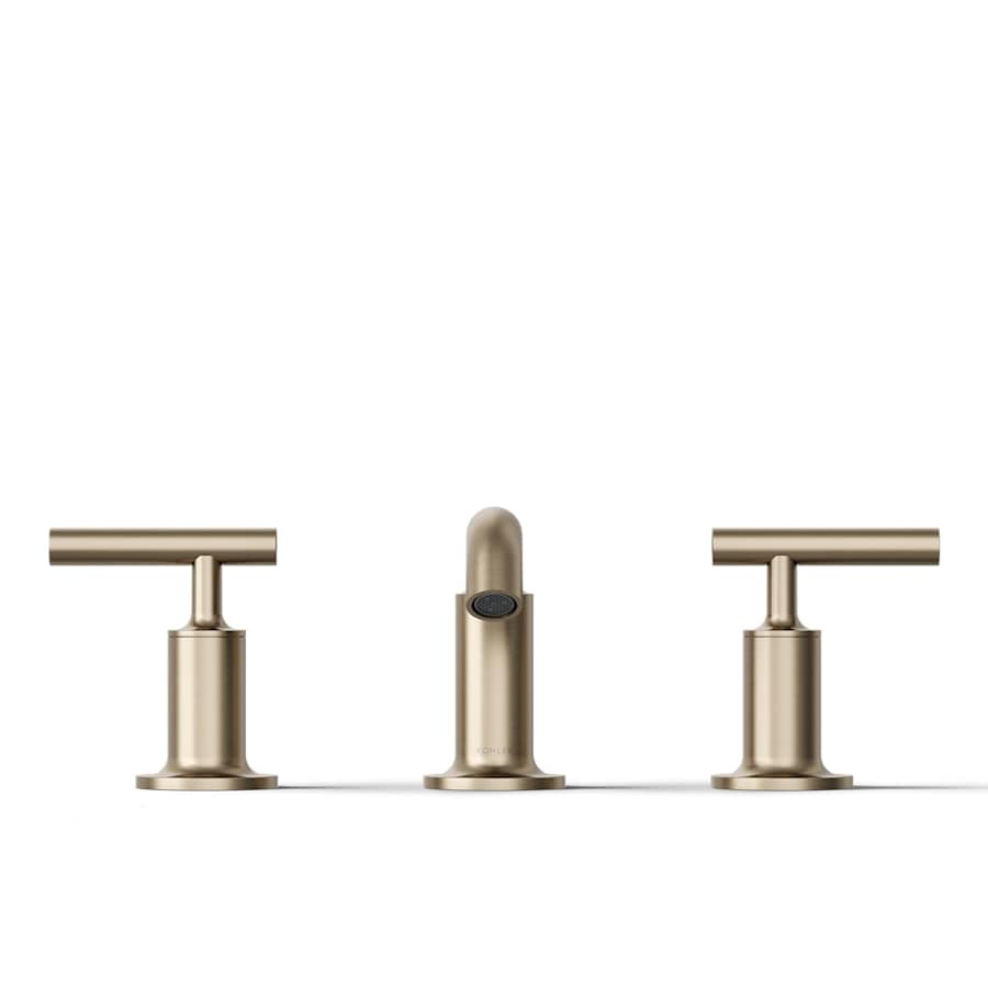 Purist 1.2 GPM Widespread Bathroom Faucet with Pop-Up Drain Assembly