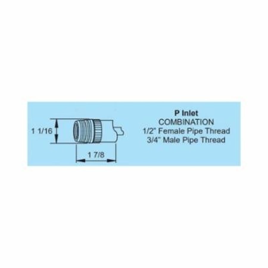 Hose Bibb, 1/2 in Inlet, FNPT, Rough Brass