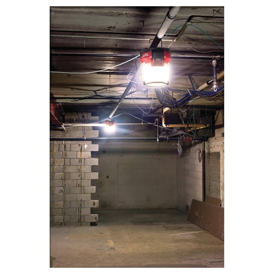 M18™ RADIUS™ Compact Site Light With One-Key™ LED Lamp, 18 VDC, Lithium-Ion Battery