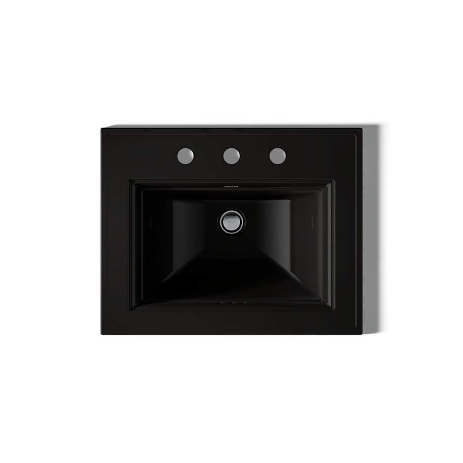 Memoirs Stately 17" Drop In Bathroom Sink with 3 Holes Drilled and Overflow