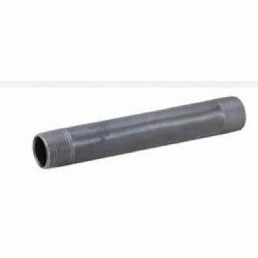 Nipple, 3/4 in, 48 in L, MNPT, Steel, Black, SCH 40/STD