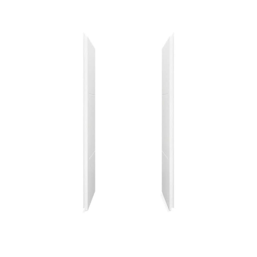 Accord® 2-Piece End Wall Set, 77 x 36 in, White