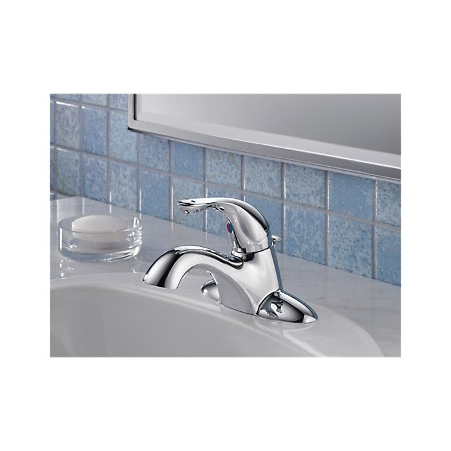 HDF® Centerset Lavatory Faucet, ADA, 1 Handle, 3-Hole, 0.5 gpm, Chrome