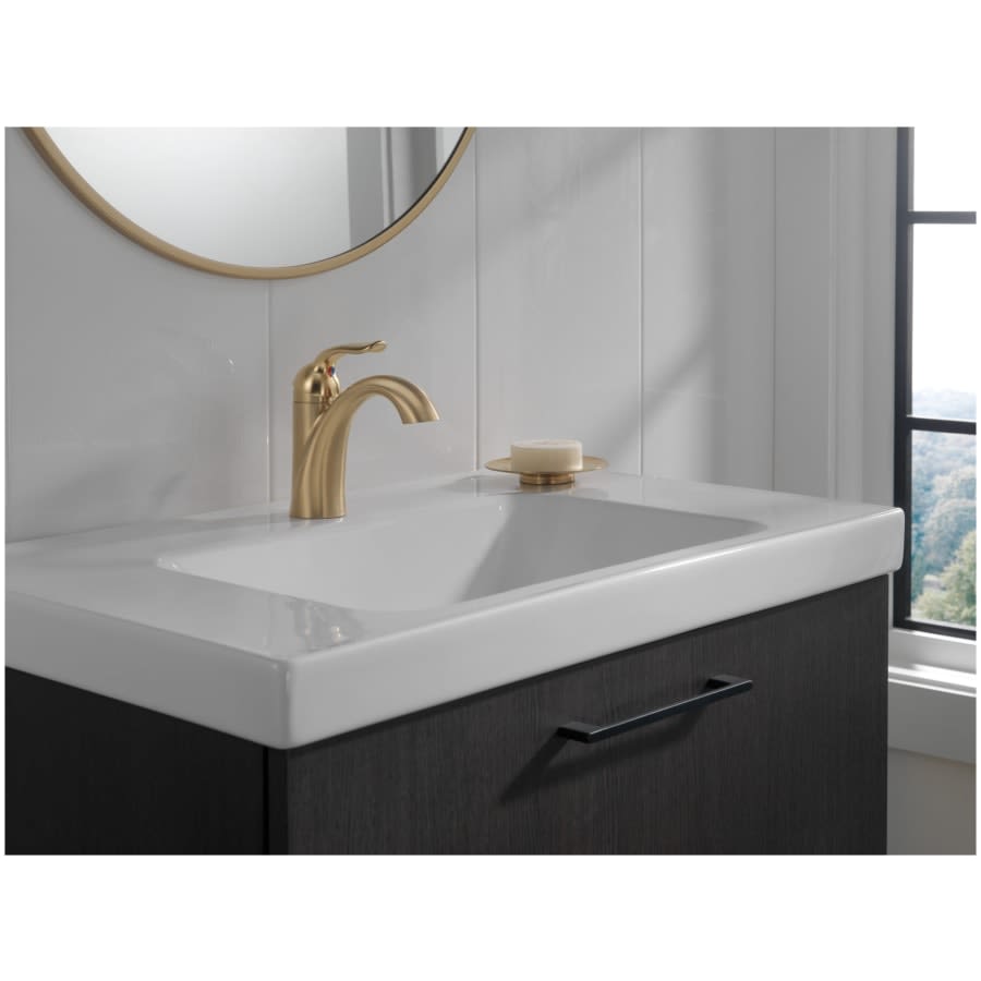 Lahara Single Hole Bathroom Faucet with Optional Base Plate - Includes Lifetime Warranty
