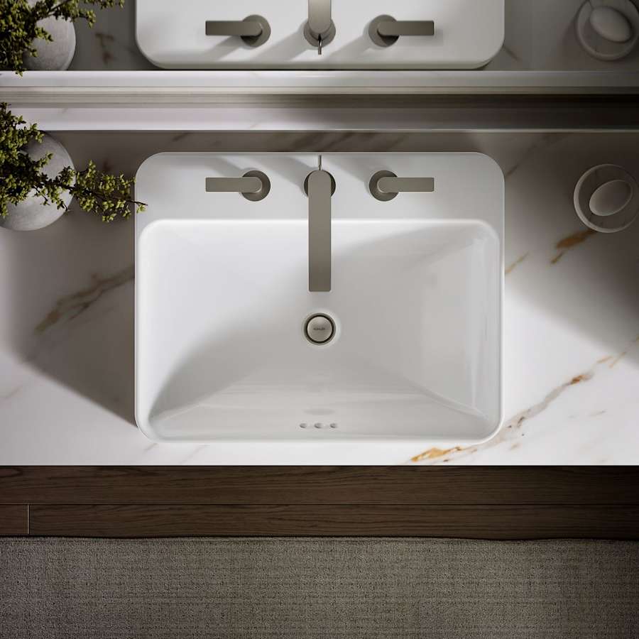 Vox 22" Vessel / Drop In Sink with Overflow