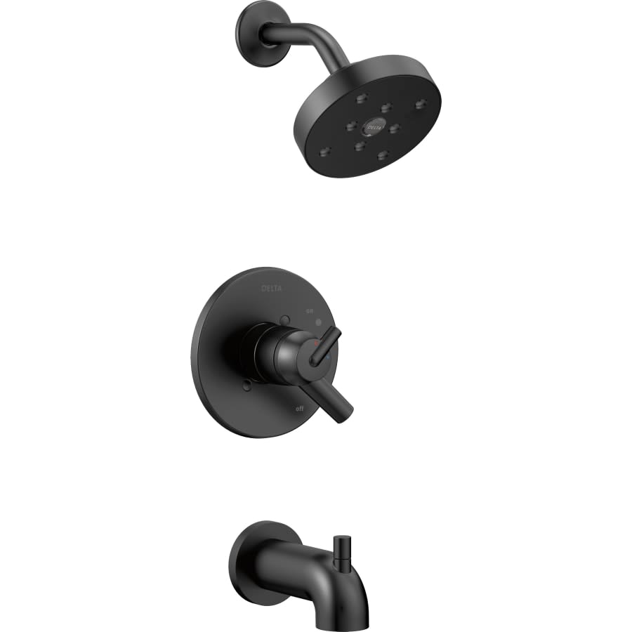 Trinsic Monitor 17 Series Dual Function Pressure Balanced Tub and Shower with Integrated Volume Control - Less Rough-In Valve
