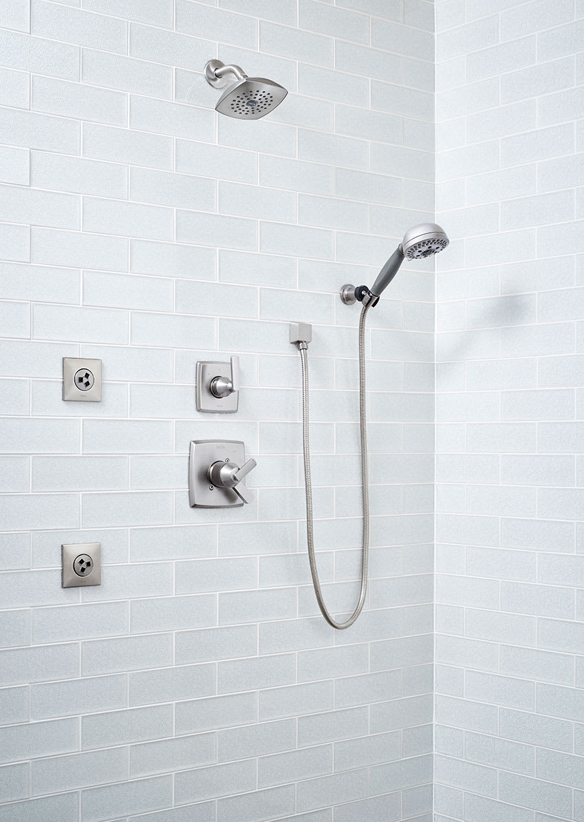 Frosted Icicle Glass Subway Tile