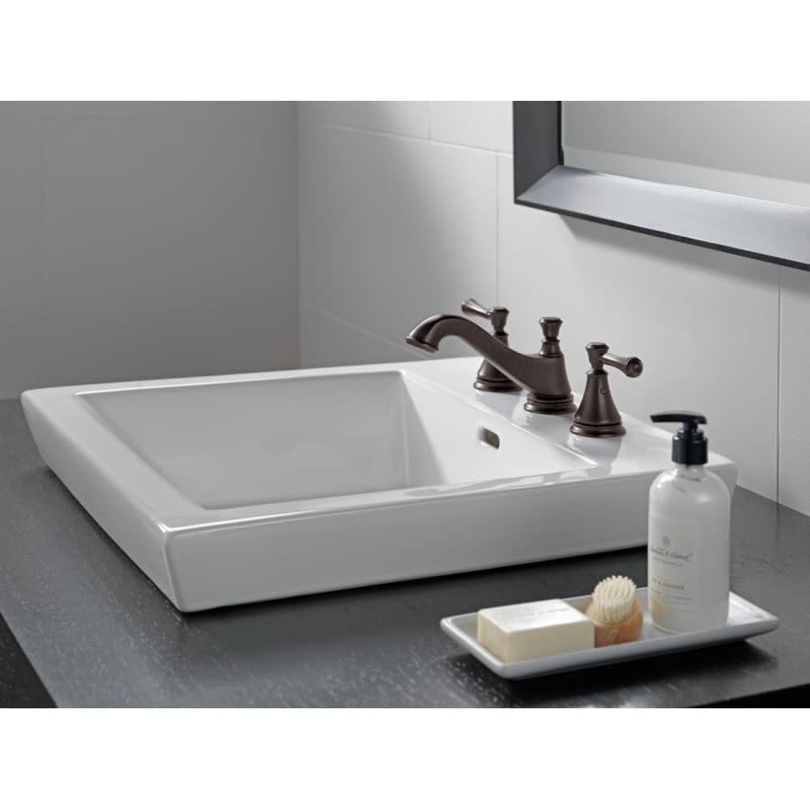 Cassidy Widespread Bathroom Faucet with Pop-Up Drain Assembly - Handles Sold Separately - Includes Lifetime Warranty