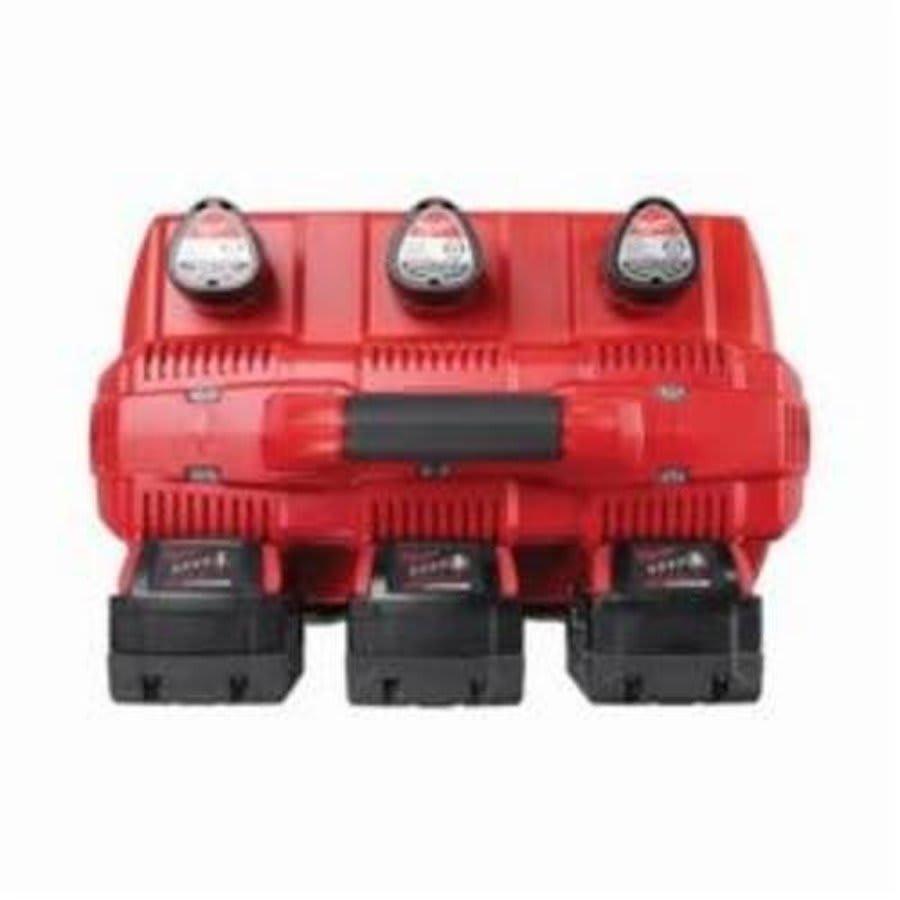M18™ M12™ Rapid Charge Station, Lithium-Ion Battery, 1 hr Charging, 6 Batteries