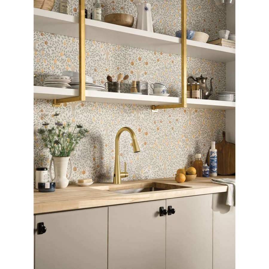 Sleek 1.5 GPM Single Hole Pull Down Kitchen Faucet with MotionSense :-)