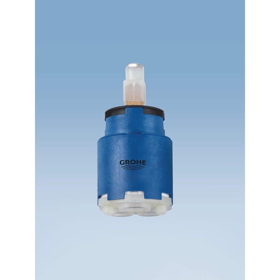 Cartridge With Ceramic Sealing System and Temperature Limiter, 35 mm Dia