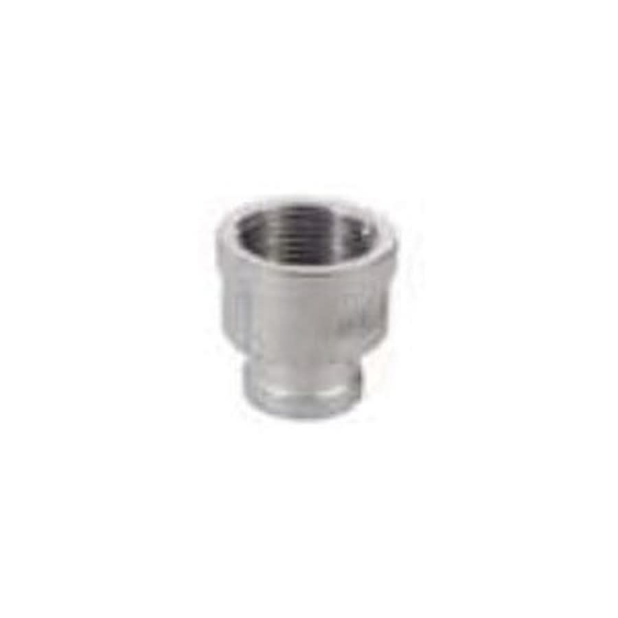 Reducer Coupling, 1 x 3/4 in, FNPT, 304/304L Stainless Steel, 150 lb