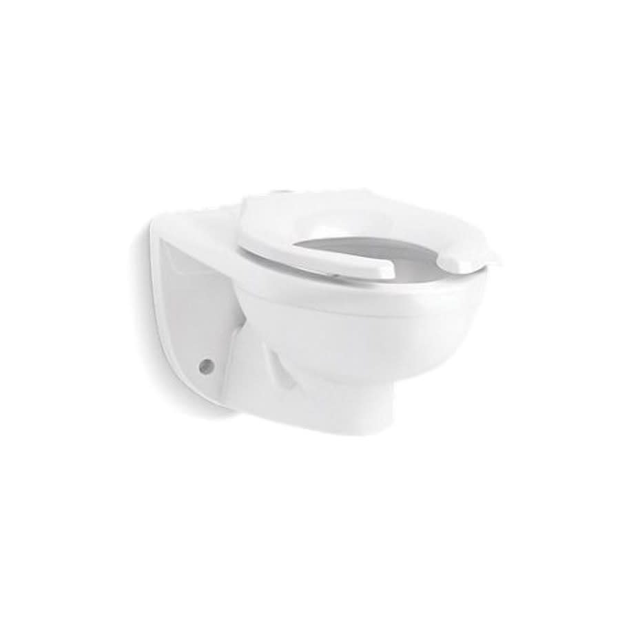 Kingston™ Ultra Toilet Bowl, Wall Mount, ADA, Elongated, Flushometer, White