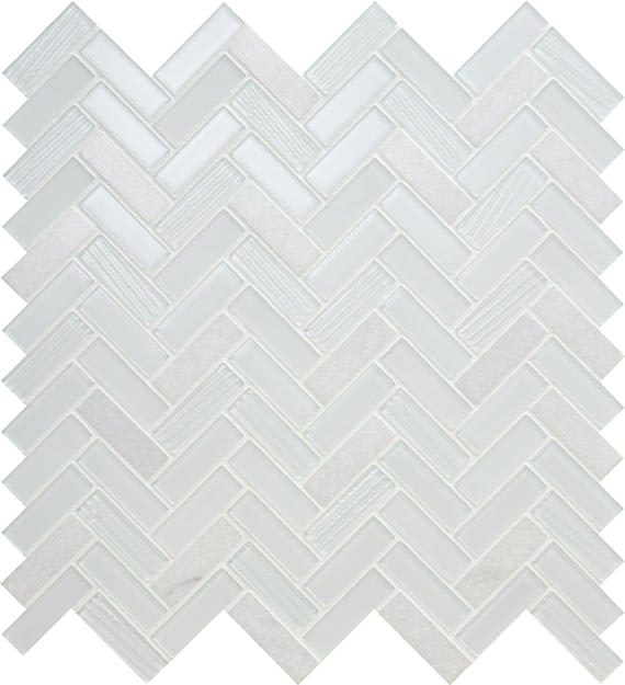 Serentina Bliss Herringbone 5/8X2 Glossy