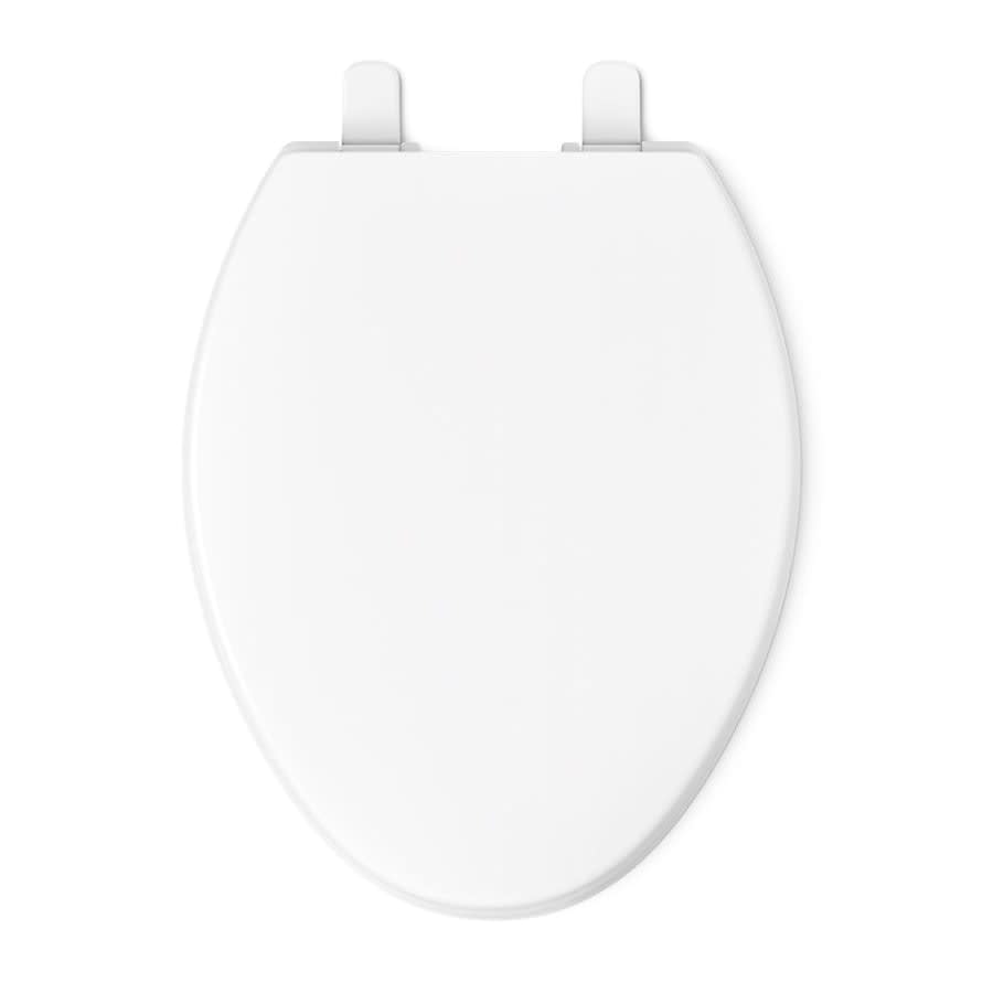Brevia Q2 Elongated Closed-Front Toilet Seat with Quick-Release and Quick-Attach Hinges
