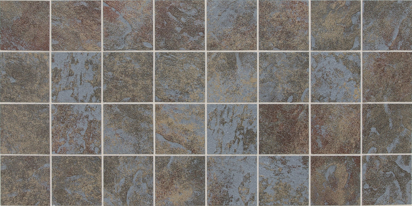 Continental Slate Tuscan Blue Square 12X12 Matte