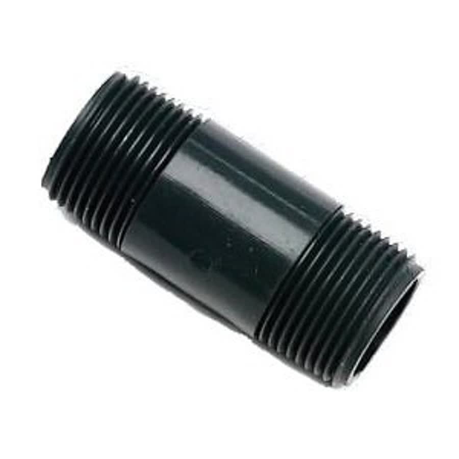 Nipple, 3/4 in, 6 in L, MNPT, PVC, SCH 80/XH