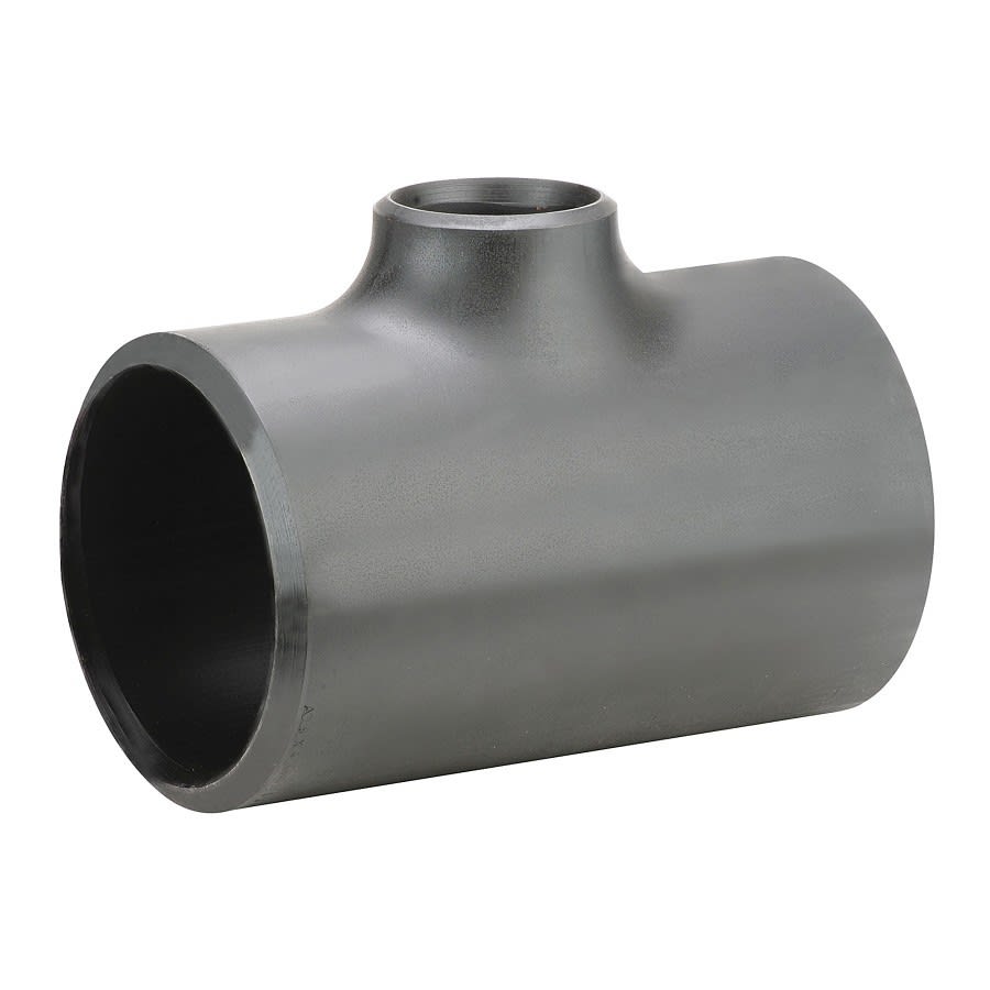 Carbon Steel Tee, 10 x 8 in, Butt Weld, Buy American