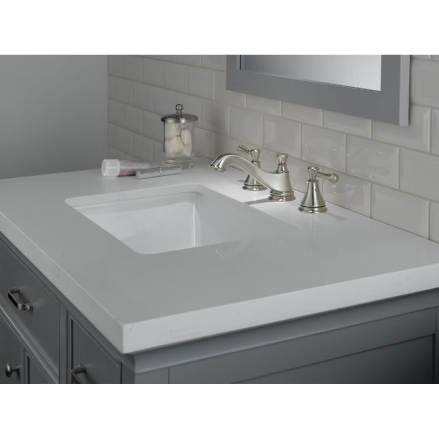 Cassidy Widespread Bathroom Faucet with Pop-Up Drain Assembly - Handles Sold Separately - Includes Lifetime Warranty