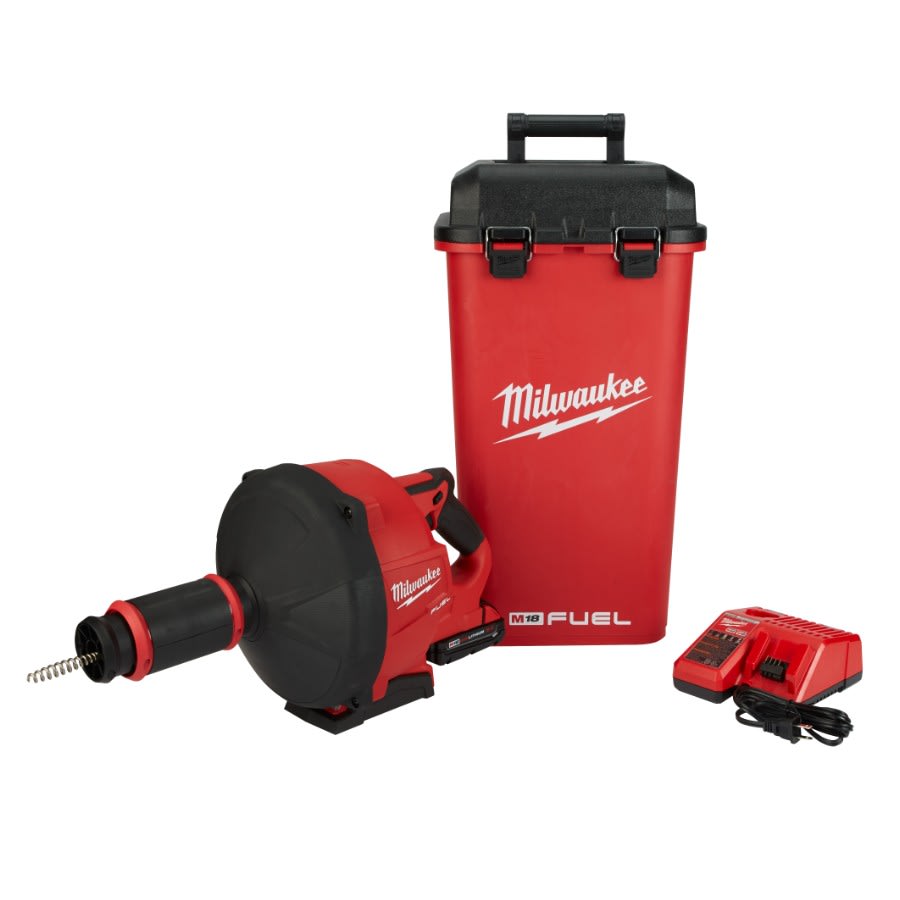 M18 FUEL™ Cordless Drain Gun Kit, 1-1/4 to 3 in, Drain Line, 18 VDC