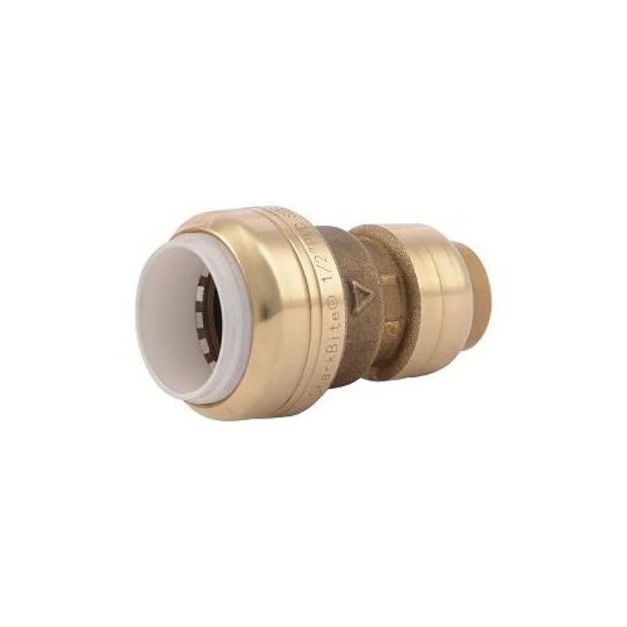 Adapter, 1/2 in, PVC x Fitting, Brass